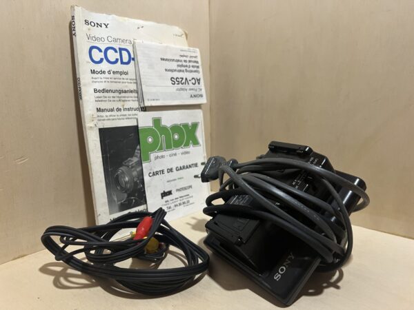 img_6971-2 Caméscope Vintage Sony Handycam CCD-FX500E (Video 8) - Noir