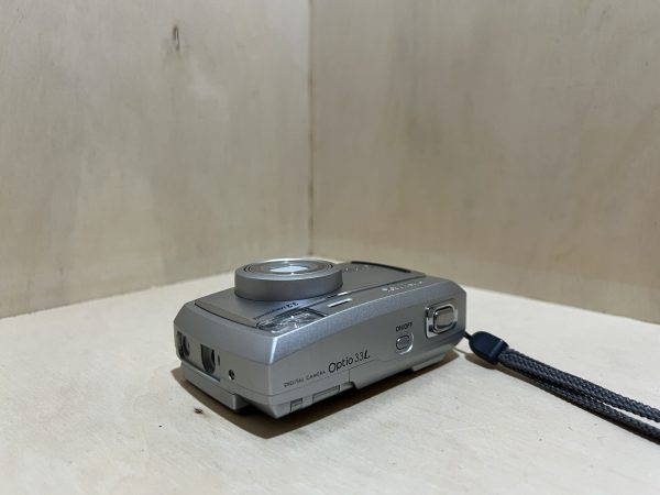 Pentax Optio 33L (Écran Selfie !) + Carte CF - Gris