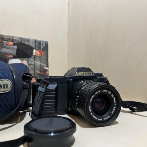 Appareil photo argentique Canon T50 & Objectif FD 35-70mm f/4