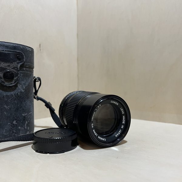 Objectif Téléobjectif Canon FD 135mm f/3.5 – Testé & Fonctionnel