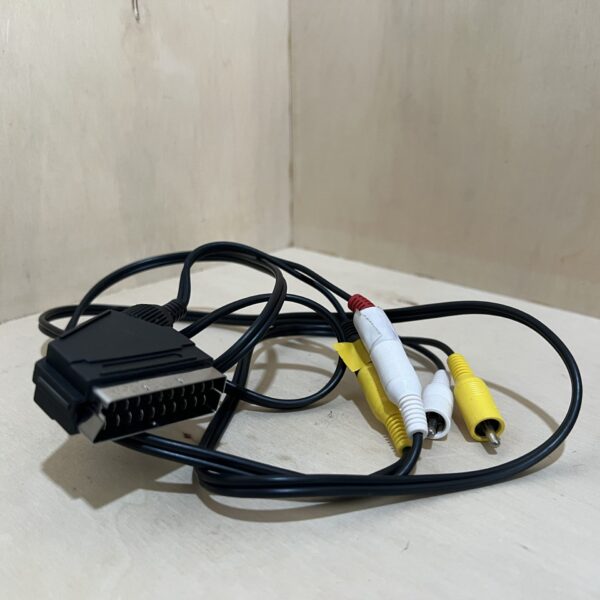 Câble Adaptateur Péritel Mâle vers RCA Mâle Audio Vidéo