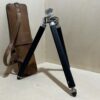 Trépied Vintage Bilora - Compact en Métal (Made in Germany) avec Étui Cuir