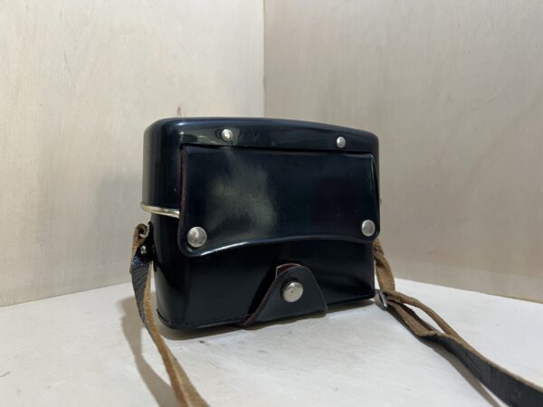 Étui de Protection Rigide Pentacon - Sacoche Vintage Noir et Rouge