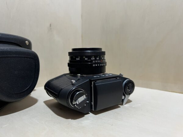 Appareil Photo Argentique Exa 1c avec Objectif Carl Zeiss Tessar 50mm f/2.8
