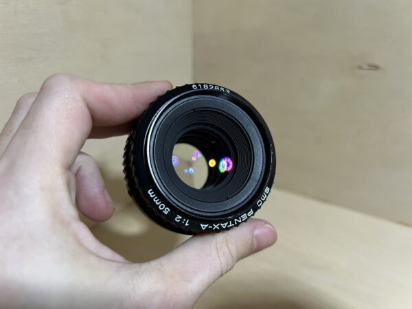 Objectif Vintage SMC Pentax-A 50mm f/2 – Monture K