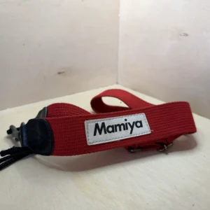Courroie de Cou Officielle Mamiya – Rouge