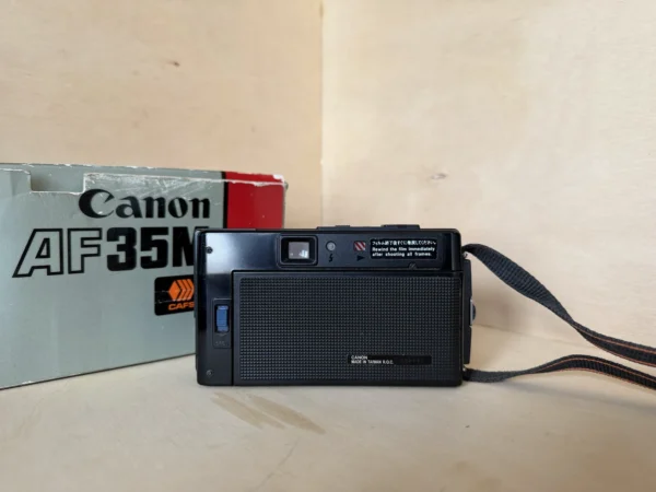 appareil-photo-argentique-canon-af35m-boite-origine-occasion-teste-2 Appareil Argentique Compact Canon AF35M – Avec Boîte d'Origine d'occasion, testé et vérifié — photo 2 sur 6
