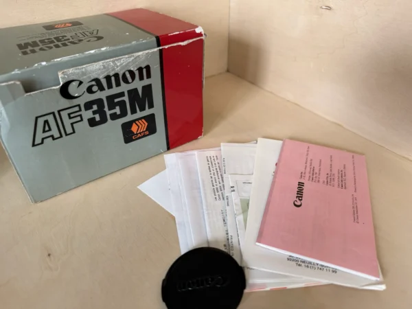 appareil-photo-argentique-canon-af35m-boite-origine-occasion-teste-6 Appareil Argentique Compact Canon AF35M – Avec Boîte d'Origine d'occasion, testé et vérifié — photo 6 sur 6