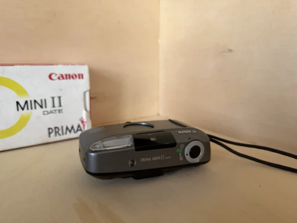 appareil-photo-argentique-canon-prima-mini-ii-boite-occasion-teste-3 Appareil Argentique Compact Canon Prima Mini II – Avec Boîte d'Origine d'occasion, testé et vérifié — photo 3 sur 6