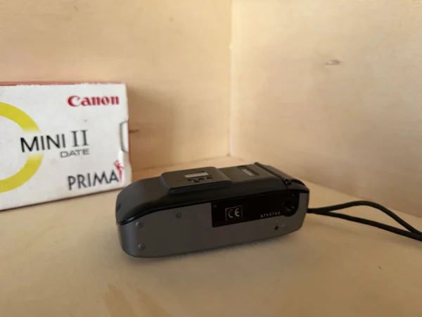 appareil-photo-argentique-canon-prima-mini-ii-boite-occasion-teste-4 Appareil Argentique Compact Canon Prima Mini II – Avec Boîte d'Origine d'occasion, testé et vérifié — photo 4 sur 6