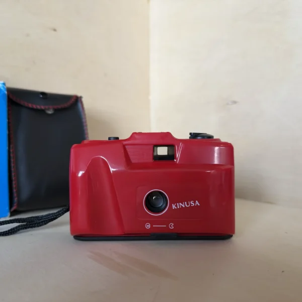 Appareil Argentique Compact Kinusa 35mm – Rouge d'occasion, testé et vérifié — photo 1 sur 5