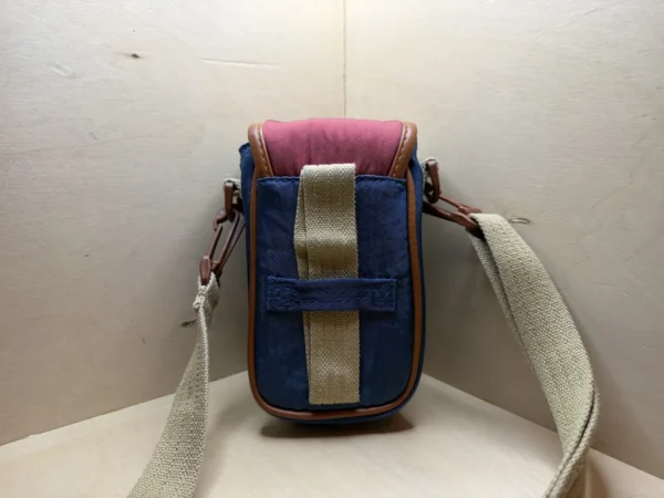 Sacoche photo Optex vintage bleu et rose — photo 2 Sacoche photo Optex vintage bleu et rose — photo 2