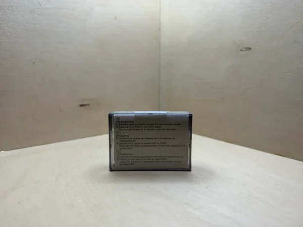 Cassette de nettoyage Sony DVM4CLD – Nettoyage des têtes de caméscope Mini DV Cassette de nettoyage Sony DVM4CLD – Nettoyage des têtes de caméscope Mini DV