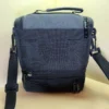 Sacoche photo Samsonite grise et noire – Pochette zippée amovible et bandoulière
